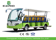 Multi Passenger Gelectric Shuttle Bus With 72V DC Motor Powered Easy Control
