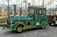European Mini 3 Carriages 60 Passengers Electric Trackless Train with Lead-acid Battery