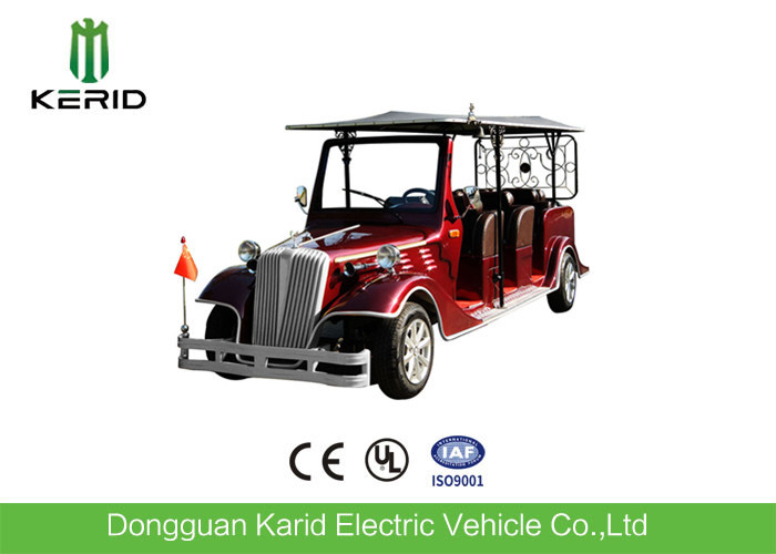 Luxurious Electric Vintage Cars With 8 Seats 48v Clic Battery Electric Vintage Cars With 8 Seats