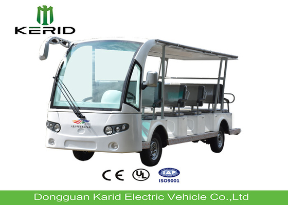 Multi Passenger Spacious Electric Shuttle Bus Suits For Tourist Attractions 14 Seats