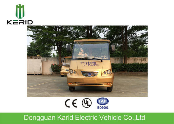 Multiple Purpose 8 Seater Electric Shuttle Bus Light Weight Superior Cruising Ability
