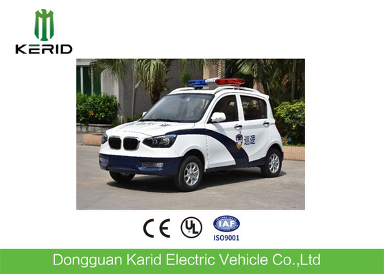 Modern 72V 3.5KW Electric Patrol Car , Closed Smart Security Patrolling Vehicles
