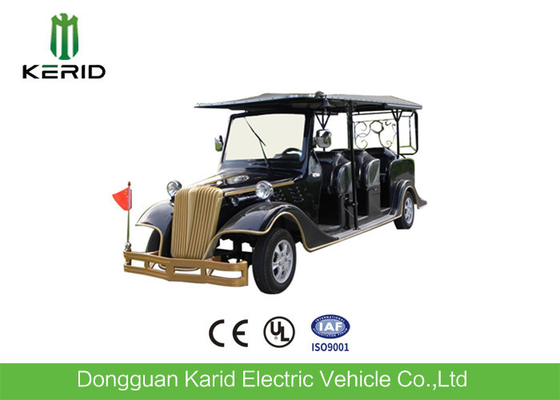 Electric Eight Seater Golf Cart For Villas / Club , Smooth Driving Electric Tour Bus