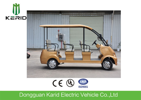 48V DC Motor 6 - 8 Seater Electric Car For School , 80 - 100KM Range