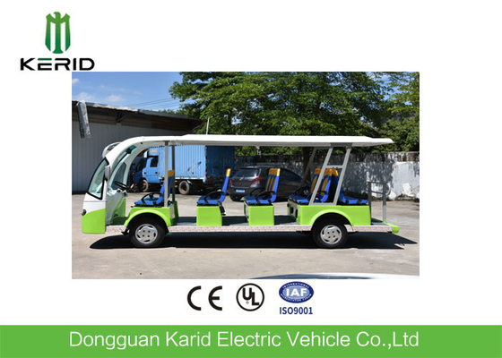 72V / 5KW Curtis Controller Electric School Bus / 14 Seater Electric Shuttle Car