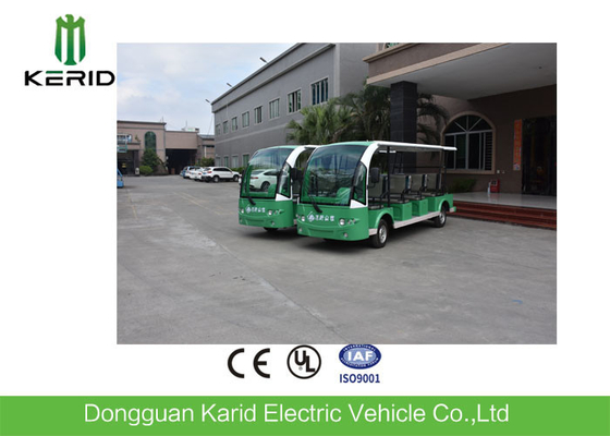 High Speed Electric Sightseeing Car / Electric Shuttle Bus For Railway Station