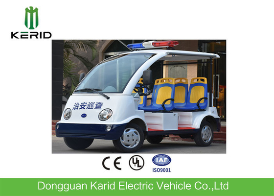 Unique 4 Seats Electric Sightseeing Car / Electric Shuttle Bus Battery Powered