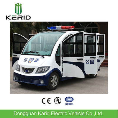 8 Seats Enclosed Electric Pick Up Car With Alarm Lamp Suits For City Walking Street
