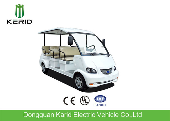 4 Wheel Left Hand Drive 48V Electric Sightseeing Car For Amusement Parks