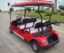 Green Energy Pink Color 4 Seater Electric Golf Carts 48V Curtis Controller Electric Transportation Car