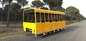 Metal Structure Mini Trackless Train 62 Seats For Amusement Park Diesel Powered