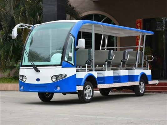 14 Seater Electric Sightseeing Bus Equipped With Effective Shock Absorb Suspension