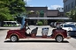 Customized Color 11 Passengers Electric Sightseeing Bus With Classic Metal Structure