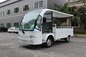 Utility Electric Vehicle Cargo Bus With 7kW DC Motor Powered White Color