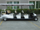 8 Passenger Electric Golf Carts Club Car With Rear Seat 25km/h Max Speed