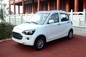 Popular Fully Electric Cars With 4 Leather Seats White Color F/R Brake Style