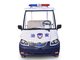 CE Standard 4 Seater Police Electric Security Patrol Vehicles 48V 4KW DC System