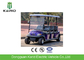 Safety 4KW Waterproof 6 Seater Electric Golf Carts With 2pcs Rear View Mirror