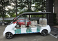 8 Seater Electric Car Max Speed 30km , Multi Passenger Sightseeing Tour Bus