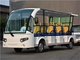 11 Person Electric Shuttle Car With 5kw DC Motor Zero Pullution Customized Color