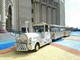 62 Seater Mini Electric Trackless Train , Shopping Mall Electric Sightseeing Train