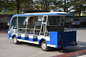 Battery Operated Electric Shuttle Bus / Electric Sightseeing Car 14 Passengers With 72V DC Motor
