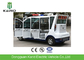 Eco Friendly Design Enclosed Cabin Battery Powered White Color Electric Sightseeing Bus With 8seats For Resort