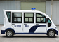 Enclosed Cabin 5kw Electric Sightseeing Car With Rear Cargo Box For City Walking Street