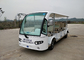 5kW 11 Passenger Electric Sightseeing Car With Foldable Rain Shade / Superior Suspension System
