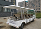 Classic Design R12 Vacuum Tire 72V 11seats Electric Bus Tourist Buggy With a Mini Cargo Container Suits For Air Port