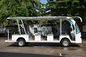 4 Wheel Electric Shuttle Bus Mini Electric Tourist Sightseeing Car With Hydraulic Braking System