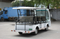 Welded Tubular Steel Chassis 11 seater Electric Sightseeing Car Without Driving Licence