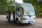 ADA Accessible Electric Sightseeing Car / Utility Cart With 4 Bus Seats Low Speed