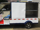 Mini Dimensions Electric Cargo Truck with Stainless Steel Cargo Box 500kg Payload