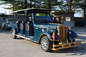 11 Seater Electric Vintage Cars , 7.5KW Sightseeing Electric Tourist Bus With AC System