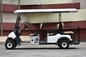 Luxury Driving Cabin Club Car 6 Passenger Golf Cart With 2 External Rearview Mirrors