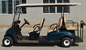 48V Maintenance-Free Battery Operate Electric Small Golf Carts With 6 Sofa Seats